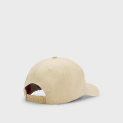Jude embroidered-logo cap in cotton with stitched logo on the front.