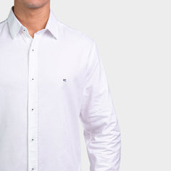 Kenneth Cole Men Shirt-WHITE