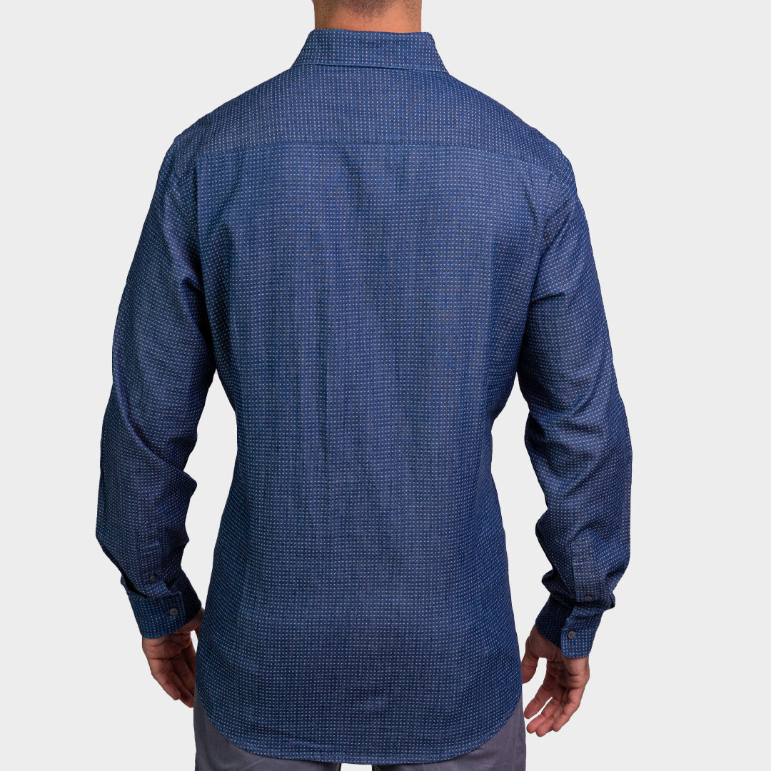 Kenneth Cole Men Shirt-DENIM