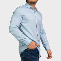 Kenneth Cole Men Shirt-SKY BLUE