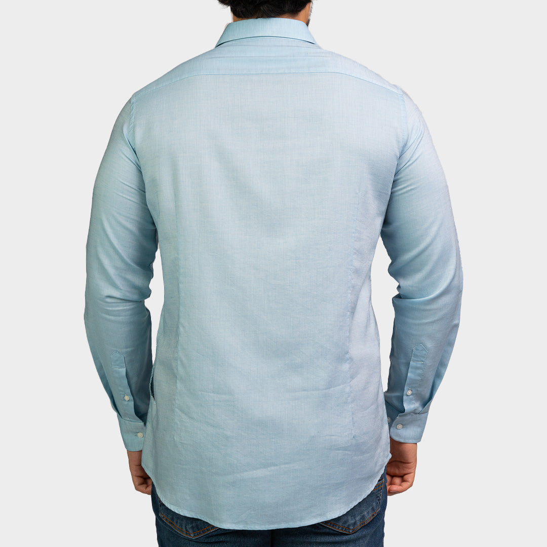 Kenneth Cole Men Shirt-SKY BLUE