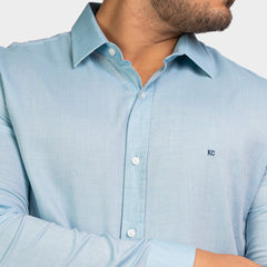 Kenneth Cole Men Shirt-SKY BLUE