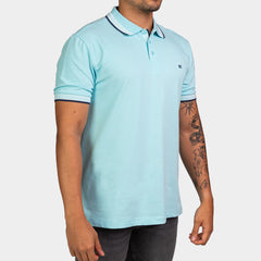 Kenneth Cole Polo Shirt-WATER BLUE