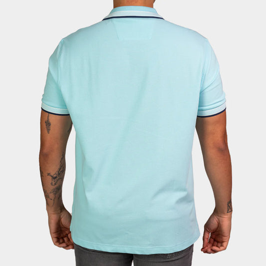 Kenneth Cole Polo Shirt-WATER BLUE