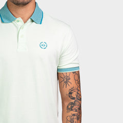 Kenneth Cole Polo Shirt-WATER GREEN