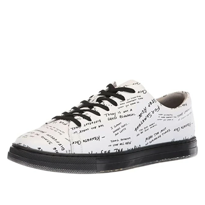 Kenneth Cole Colvin Low white men’s sneakers
