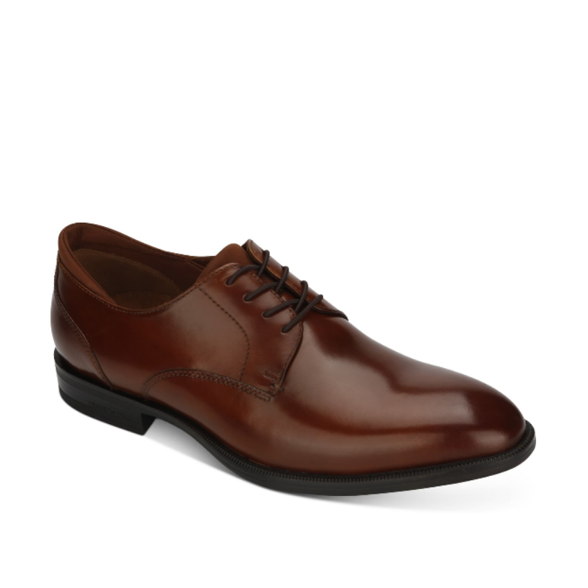 “Kenneth Cole New York Men’s Futurepod Lace Up brown leather shoe