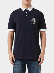 Armani Exchange Logo Embroidered POLO Shirt