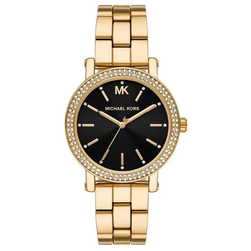 Michael Kors Corey MK7345 women?s quartz three-hand watch