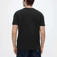 HUGO Dorosi Men's Basic Cotton T-Shirt – Black Hugo Boss