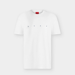 HUGO Dorosi Men's Basic Cotton T-Shirt – White Hugo Boss