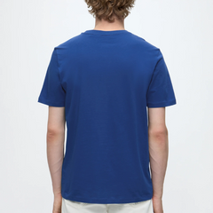 HUGO Dorosi Men's Basic Cotton T-Shirt – Open Blue Hugo Boss