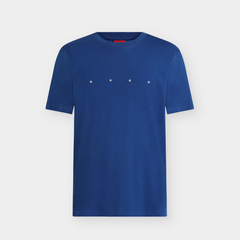 HUGO Dorosi Men's Basic Cotton T-Shirt – Open Blue Hugo Boss