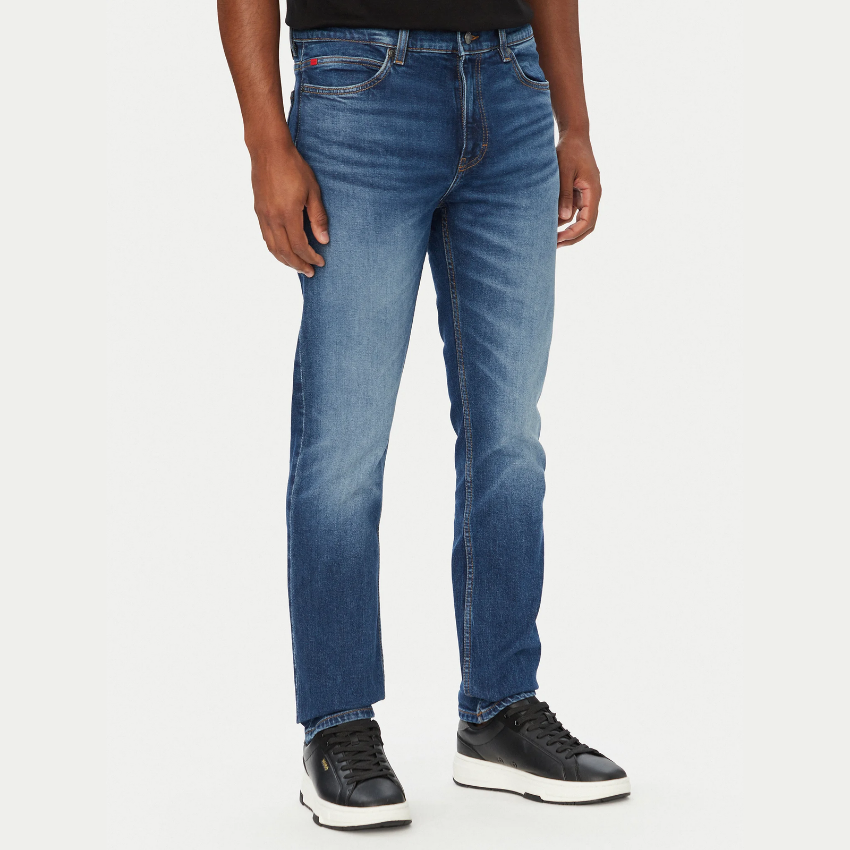 HUGO 708 Slim-Fit Dark Blue Jeans Hugo Boss