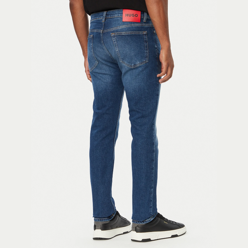 HUGO 708 Slim-Fit Dark Blue Jeans Hugo Boss