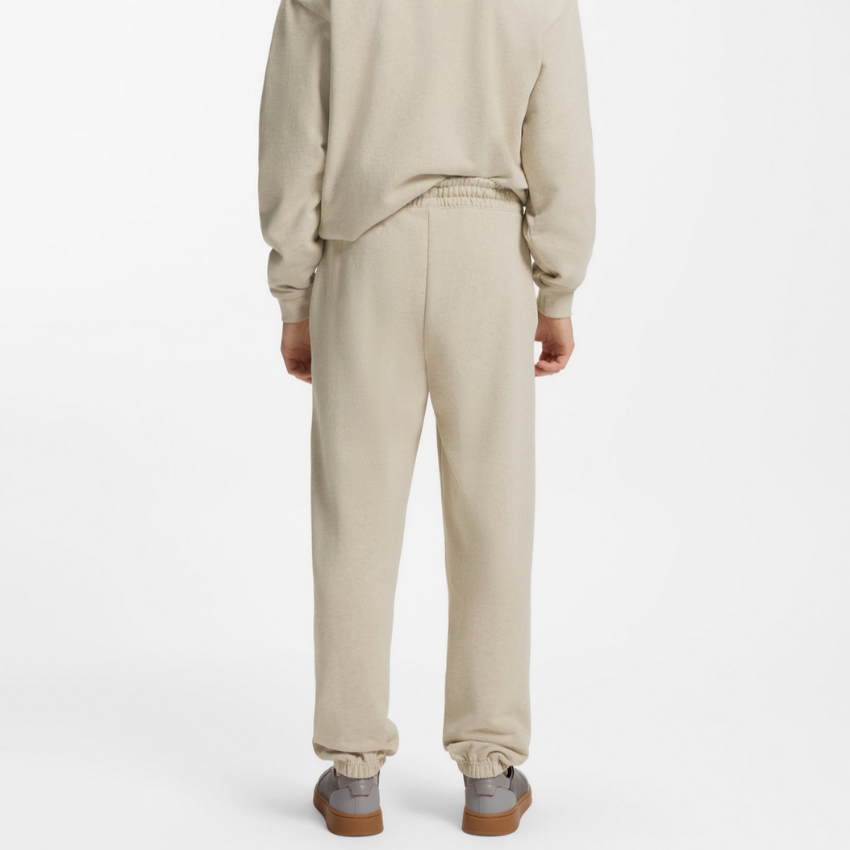 HUGO Dalipant Light Beige Cotton Tracksuit Bottoms Hugo Boss