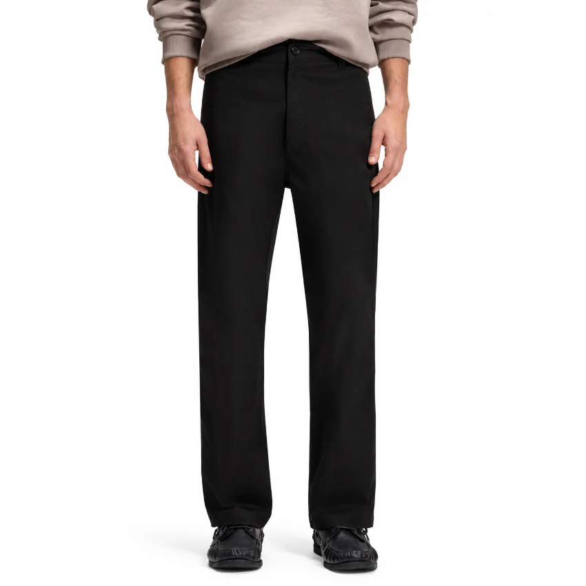 HUGO Cino261 Straight-Fit Stretch Cotton Trousers Hugo Boss