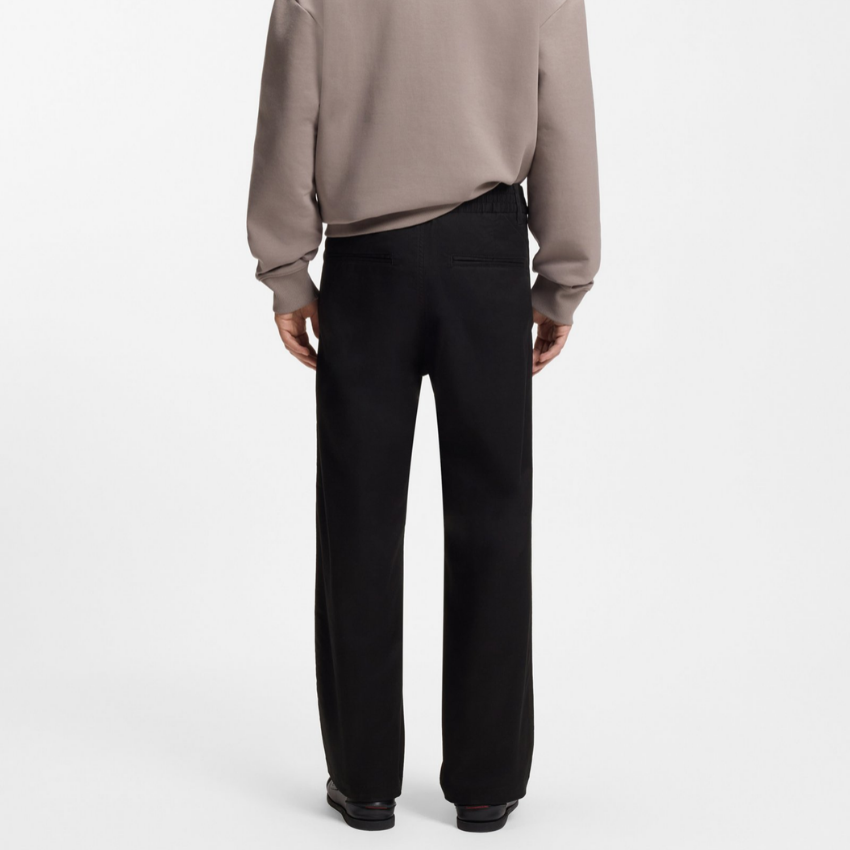 HUGO Cino261 Straight-Fit Stretch Cotton Trousers Hugo Boss