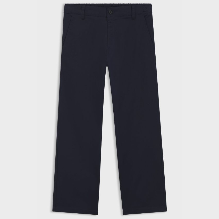 HUGO Cino261 Straight-Fit Dark Blue Trousers Hugo Boss