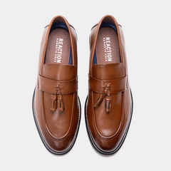 Kenneth Cole Gavin Tassel Loafer Coffee Kenneth Cole