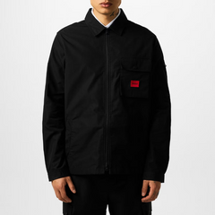 HUGO EMMOND MEN'S COTTON ZIP OVERSHIRT Hugo Boss