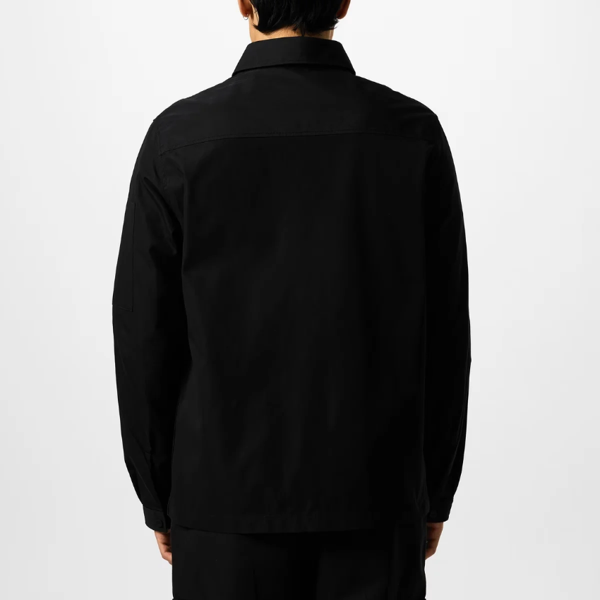 HUGO EMMOND MEN'S COTTON ZIP OVERSHIRT Hugo Boss