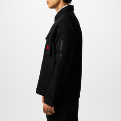 HUGO EMMOND MEN'S COTTON ZIP OVERSHIRT Hugo Boss