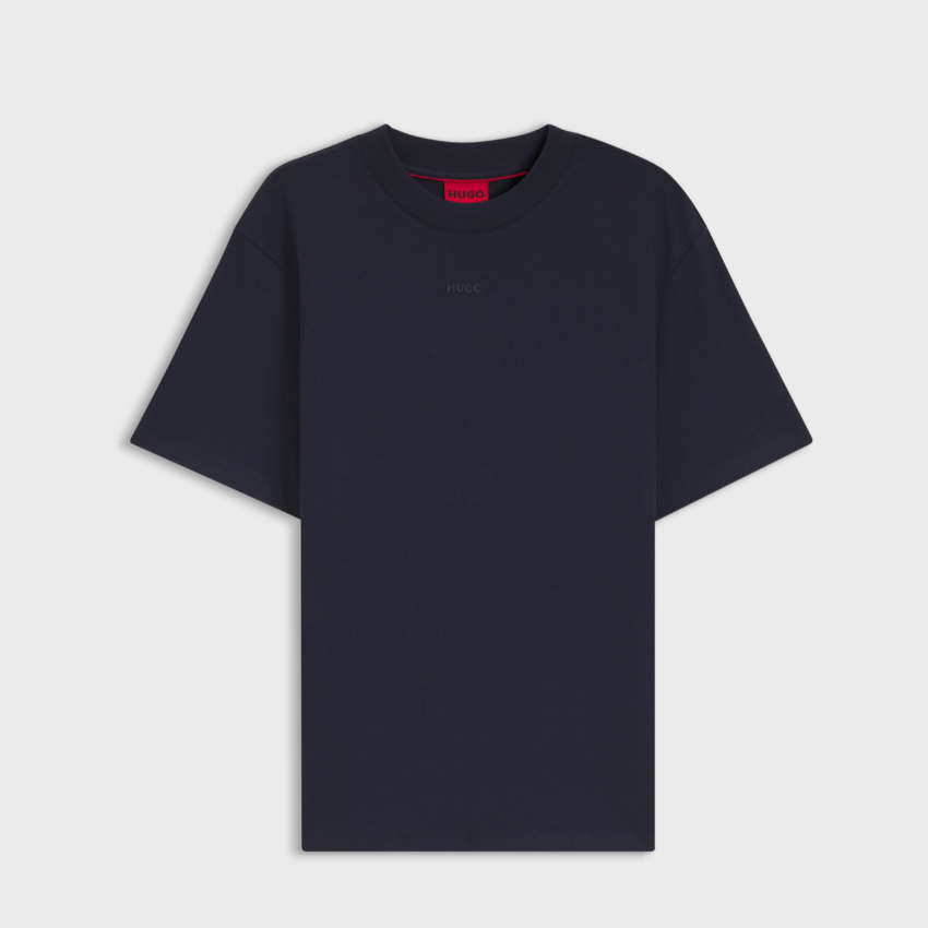 HUGO DAPOLINO MEN'S DARK BLUE COTTON T-SHIRT Hugo Boss