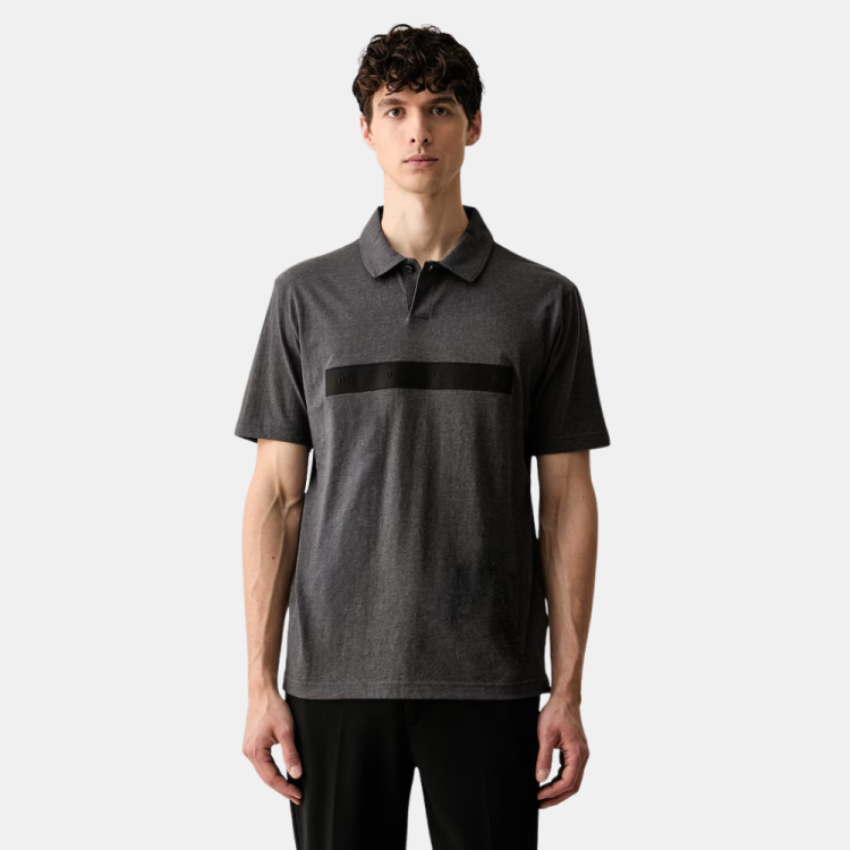 HUGO DALIKS MEN'S CHARCOAL POLO SHIRT Hugo Boss
