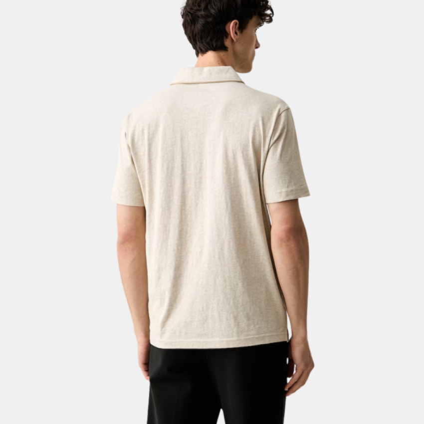 HUGO DALIKS MEN'S LIGHT BEIGE POLO SHIRT Hugo Boss