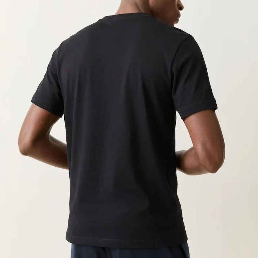 HUGO DULIVIO MEN'S BLACK REGULAR-FIT LOGO T-SHIRT Hugo Boss