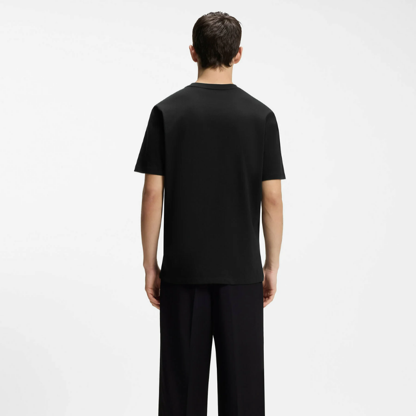 HUGO DURECTEE MEN'S BLACK PRINT T-SHIRT Hugo Boss