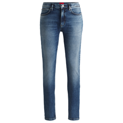 HUGO Extra-Slim-Fit Stretch Denim Jeans | Medium Blue