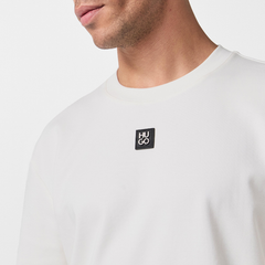 Hugo Dalile Interlock-cotton T-shirt White Hugo Boss