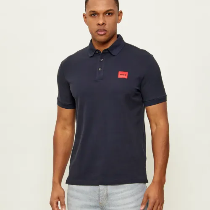 HUGO Dereso222 Polo Shirt – Navy Hugo Boss