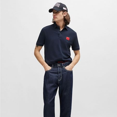 HUGO Dereso222 Polo Shirt – Navy Hugo Boss