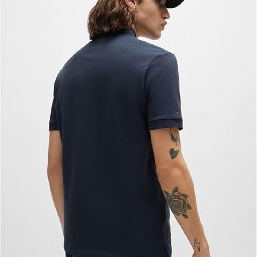 HUGO Dereso222 Polo Shirt – Navy Hugo Boss