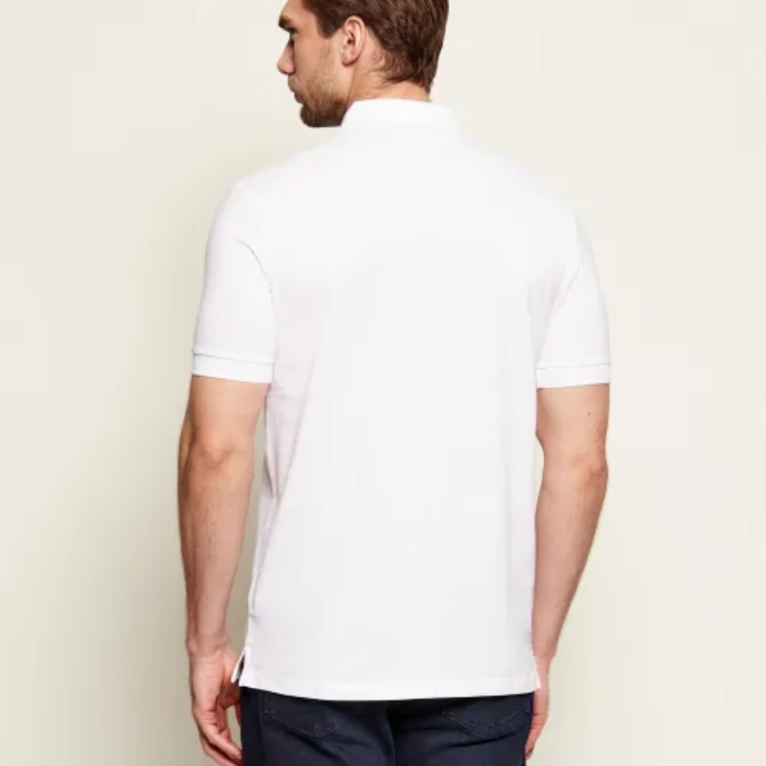 HUGO Dereso222 Polo Shirt – White Hugo Boss