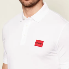 HUGO Dereso222 Polo Shirt – White Hugo Boss