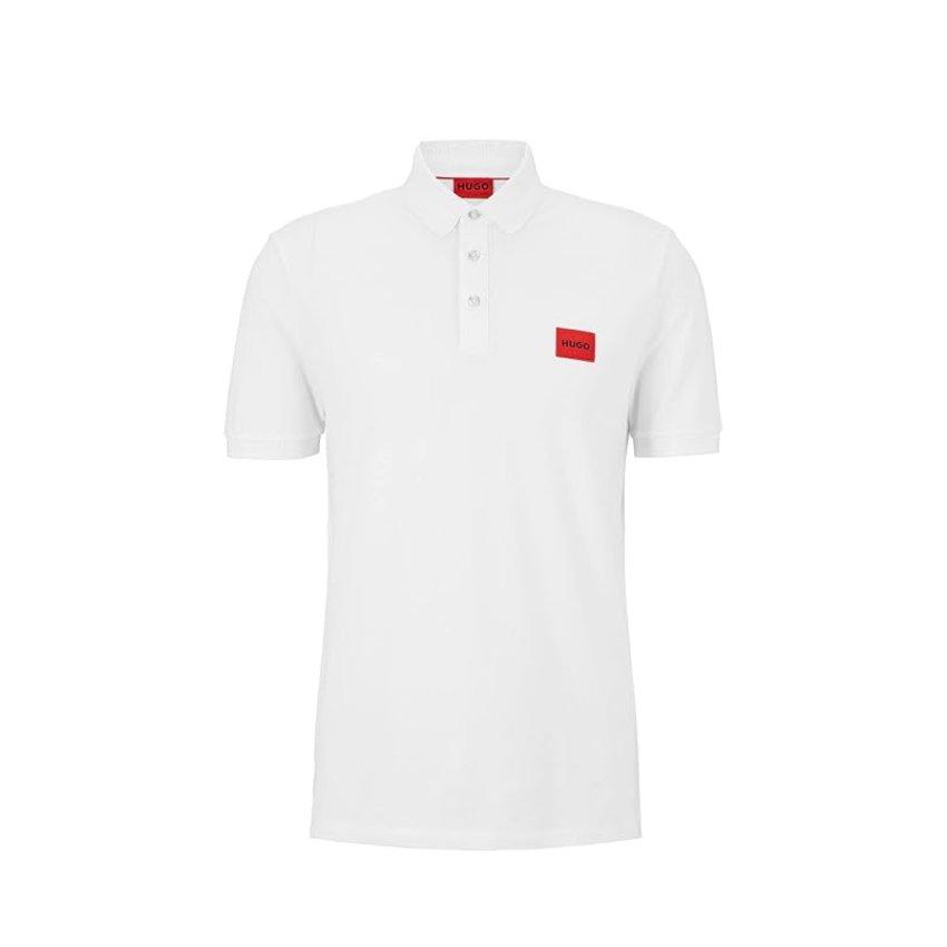 HUGO Dereso222 Polo Shirt – White Hugo Boss