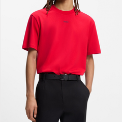 HUGO Men's Dapolino Relaxed-Fit T-Shirt - RED Hugo Boss