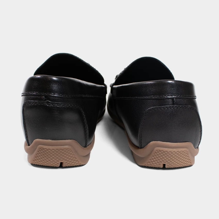Kenneth Cole Barret Bit Leather Driver Loafers – Black Kenneth Cole