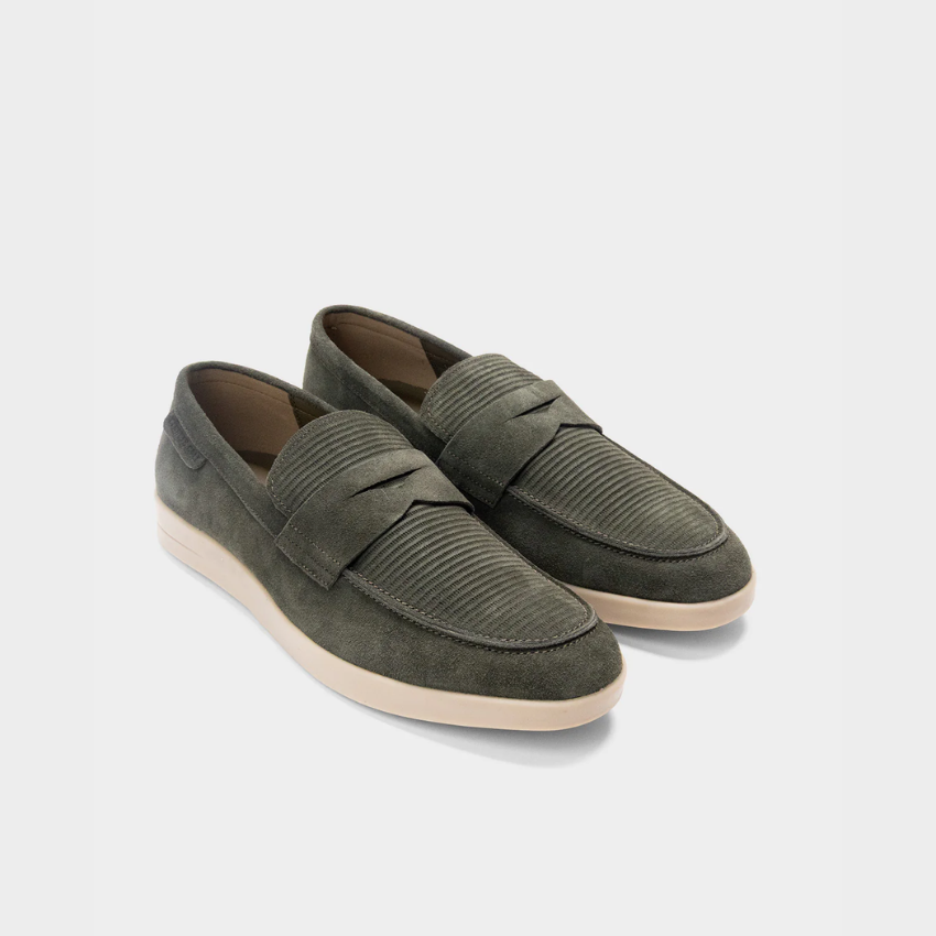 Kenneth Cole Mosswood Driver Loafers – Dark Green Kenneth Cole