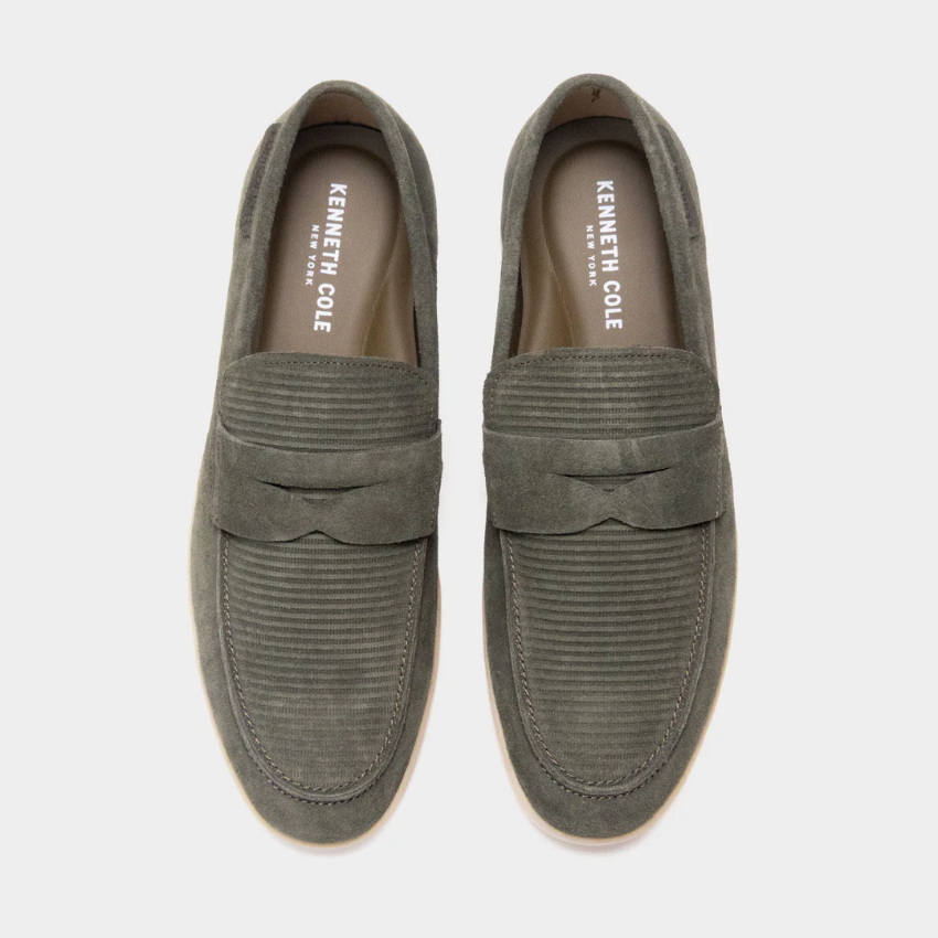 Kenneth Cole Mosswood Driver Loafers – Dark Green Kenneth Cole