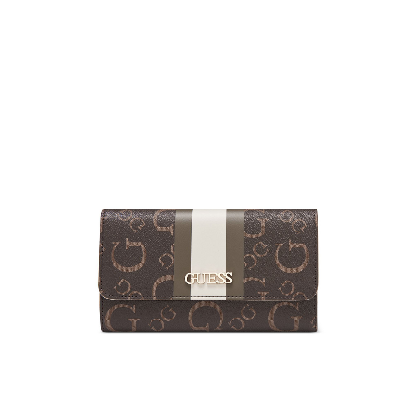 GUESS Wallet Fredericksburg AA889066 BROWN