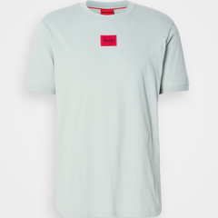 HUGO Diragolino 212 Cotton T-Shirt | Light/Pastel Green Hugo Boss