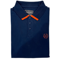 Kenneth Cole Polo Shirt-Orange logo