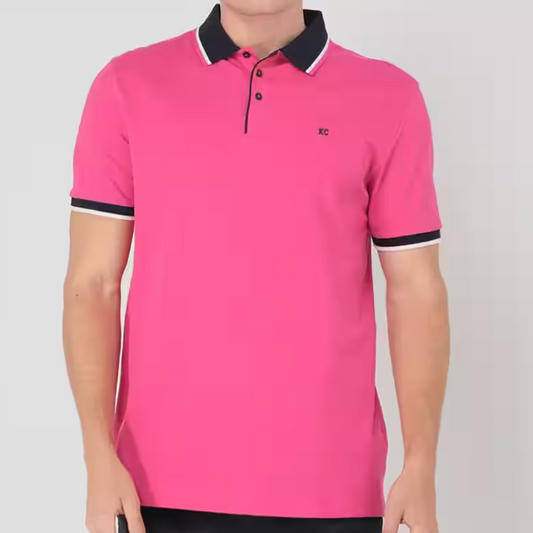 Kenneth Cole Polo Shirt-Pink