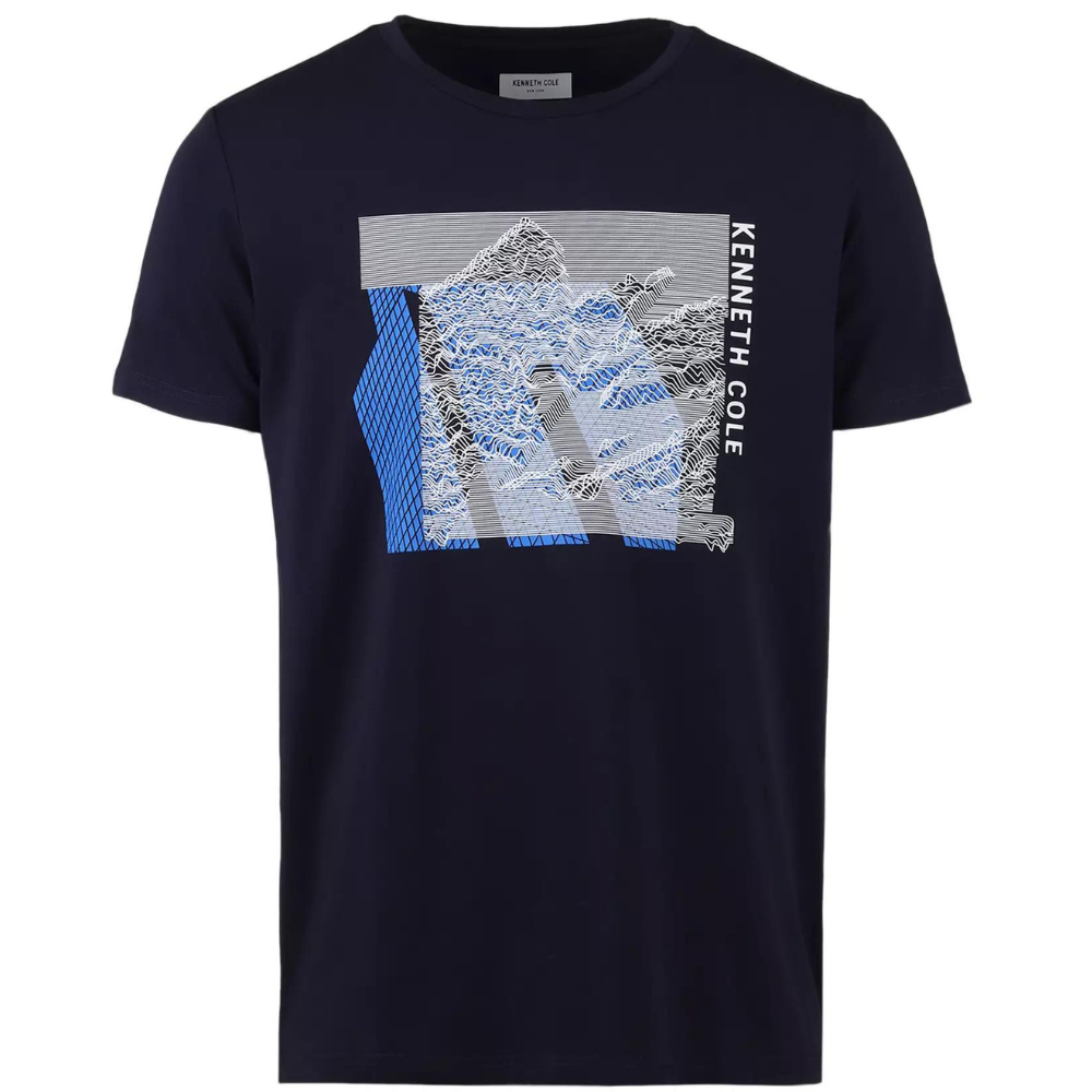 Kenneth Cole T-Shirt NAVY