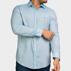 Kenneth Cole Men Shirt-SKY BLUE